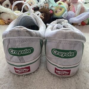 Crayola x Vans ComfyCush Old Skool 'DIY' Sneakers Size 9.5